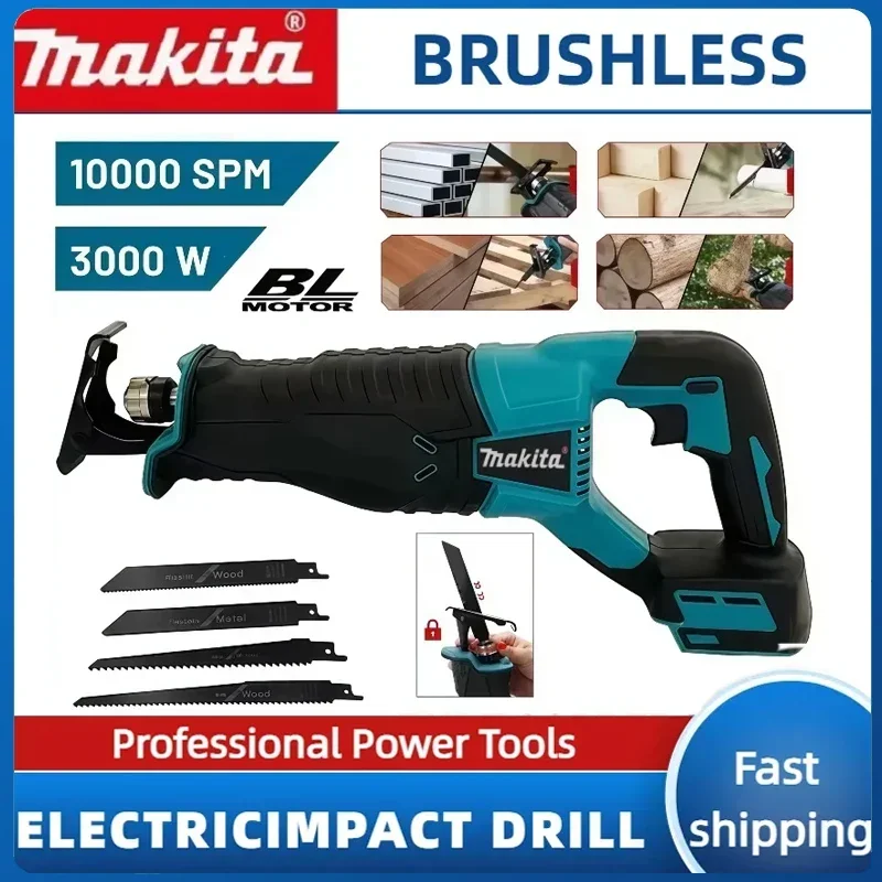 Power Tools Used - Makita Brushless Reciprocating Saw Reciprocating Saw