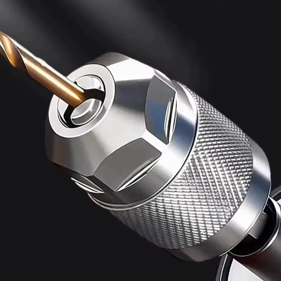 Power Tools Used - 3-Jaw Keyless Drill Chuck Adapter 1.5-6.5mm