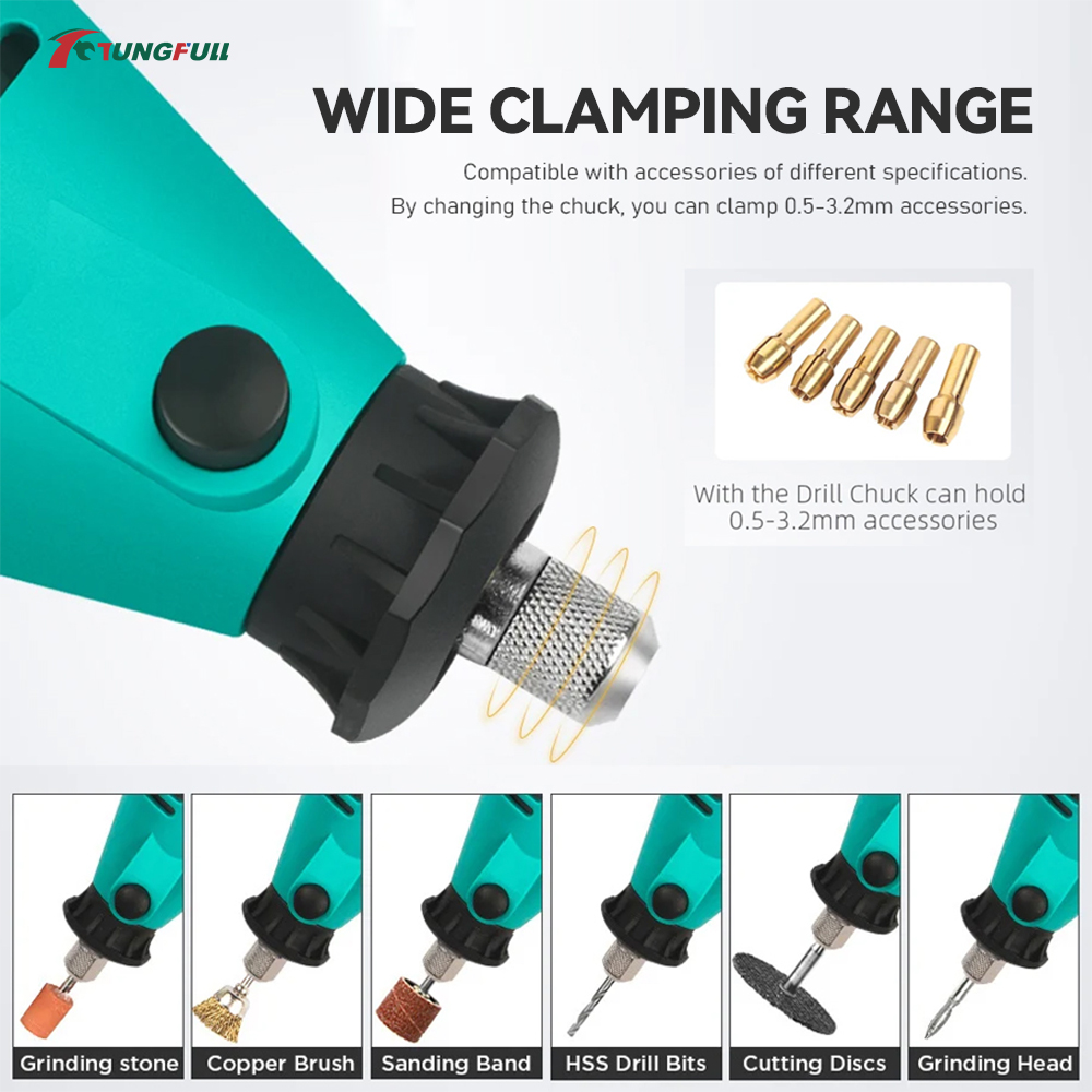 TUNGFULL Mini Electric Grinder - đánh giá và giá Power Tools Used