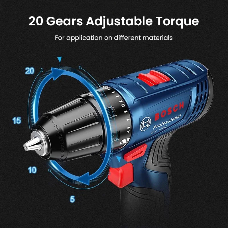Bosch GSR120-LI Electric Drill - đánh giá và giá Power Tools Hand Tools