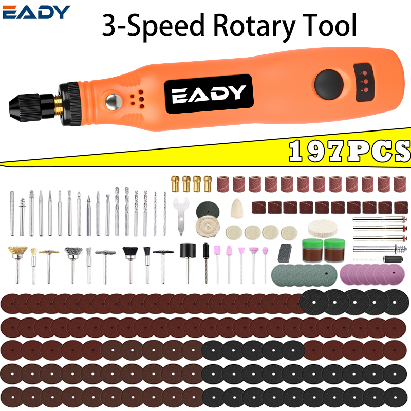 USB Cordless Rotary Tool Kit – - đánh giá và giá Power Tools Used