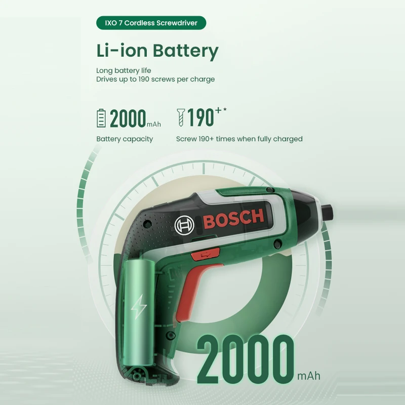 Bosch IXO 7 Cordless Screwdriv - đánh giá và giá Power Tools Hand Tools