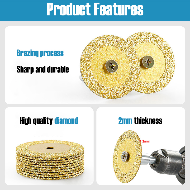 40mm Braze Diamond Saw Blade M - đánh giá và giá Power Tools Hand Tools