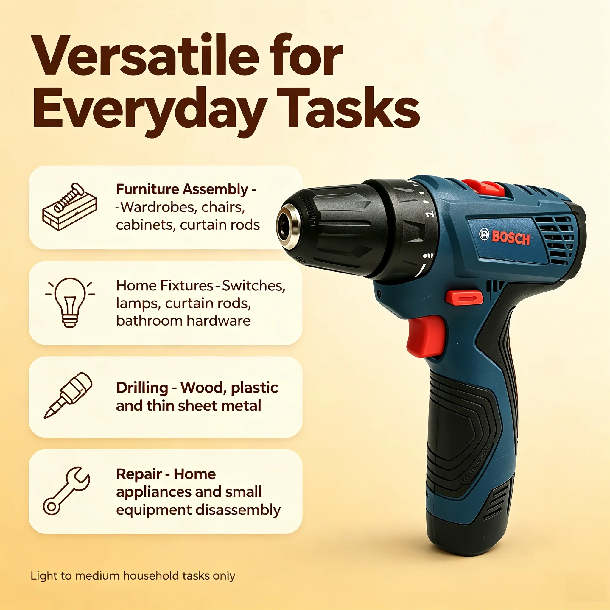 Bosch GSR120 Multi-Function Ha - đánh giá và giá Power Tools Hand Tools