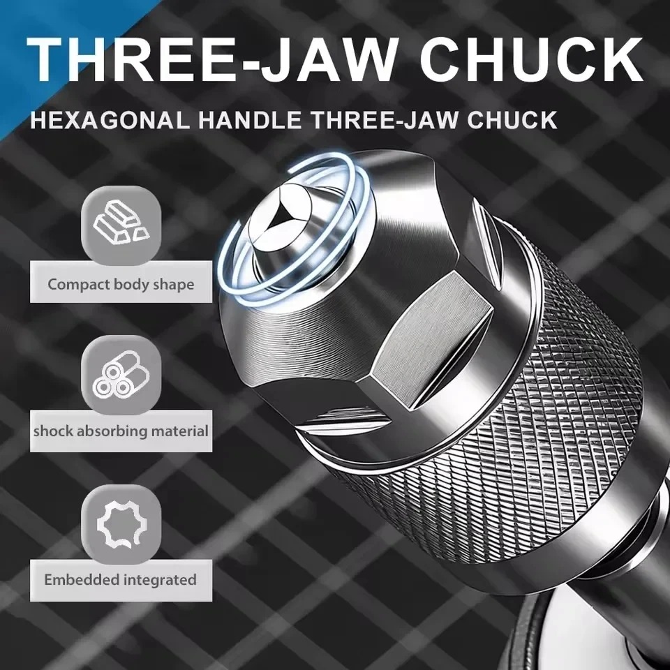 3-Jaw Keyless Drill Chuck Adap - đánh giá và giá Power Tools Used