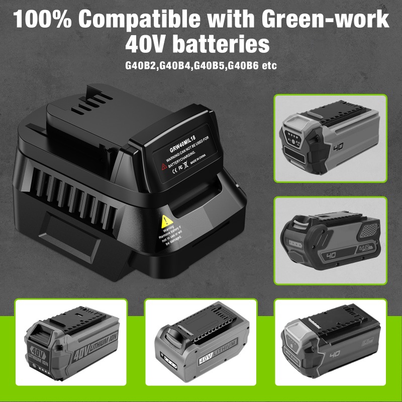 GRW40MIL18 Battery Adapter Con - đánh giá và giá Power Tools Milwaukee